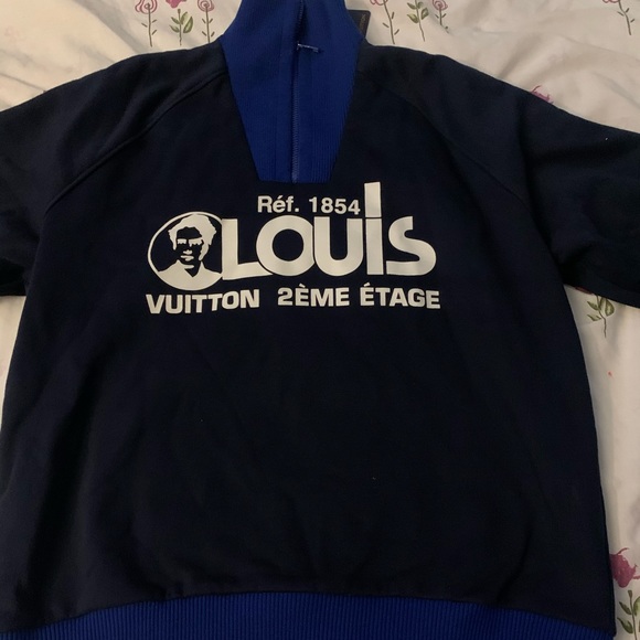 LOUIS PRINTED MULTI ZIPPED SWEATSHIRT - Picture 3 of 8